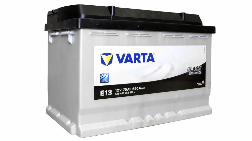 Аккумулятор легковой Varta Black Dynamic E13 70 а/ч 640А Обратная полярность