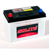 Батарея аккумуляторная Solite 115D31R 95А/ч 750А прямая полярн. выносные (Азия) клеммы