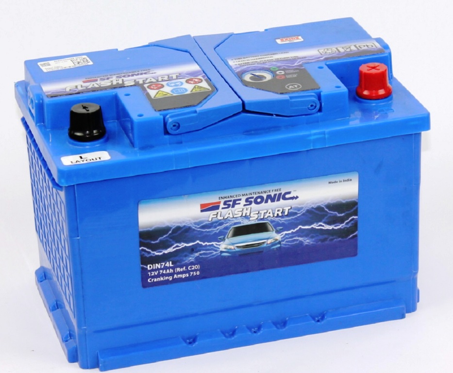 Аккумулятор EXIDE SF SONIC Flash Start 74Ah 750A ОП