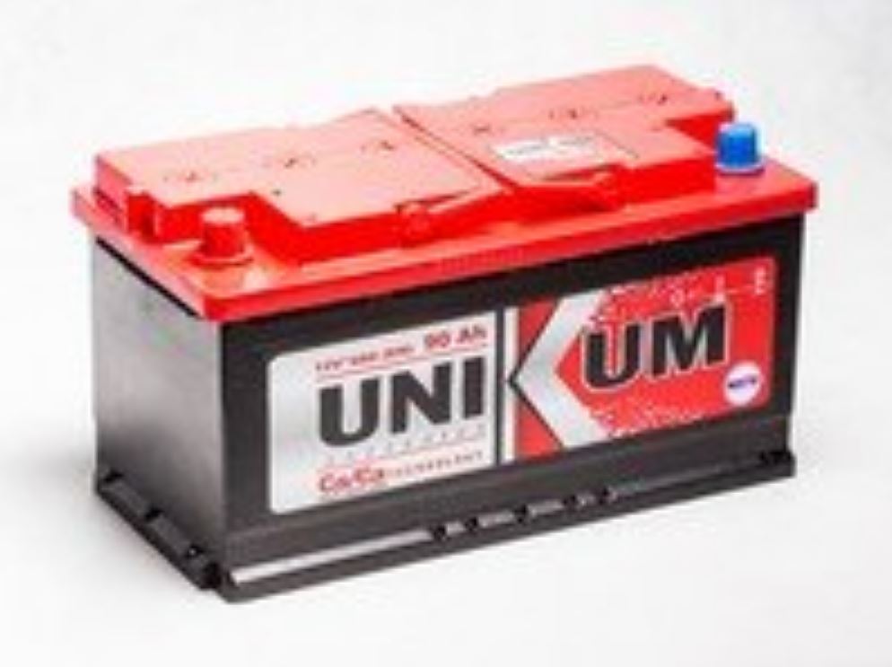 Аккумулятор Unikum 90Ah EN700 п.п. (353х175х190)