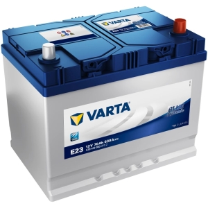 Аккумулятор легковой Varta Blue Dynamic E23 70 а/ч 630А Обратная полярность
